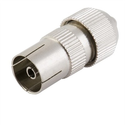 Antsig 75 OHM Metal Line TV Socket 2 pcs