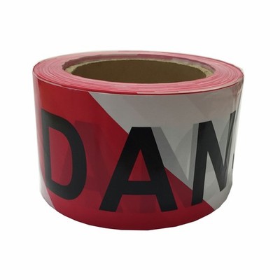 Brutus 75mm x 100m Printed Danger Tape
