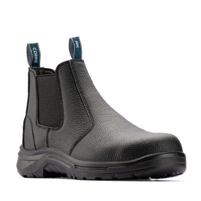 Bata Men's Black Cobra Pull On Safety Boot UK Size 10