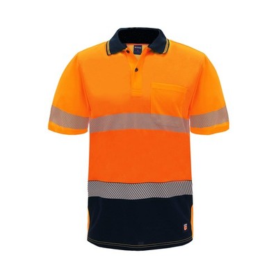 NEWCiteco Orange Hi Vis Short Sleeve Polo - X-Large
