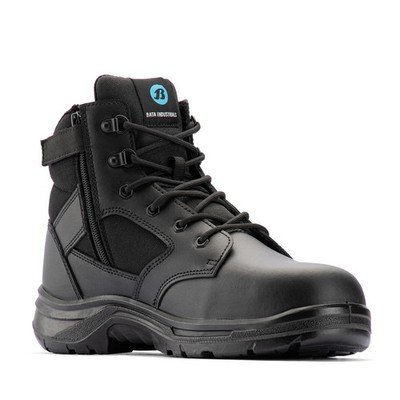 Bata Industrials Men's Black Bobcat Zip Side Safety Boot UK Size 10
