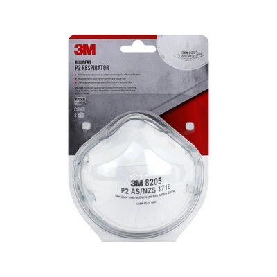 3M Builders P2 Respirator - 3 pieces