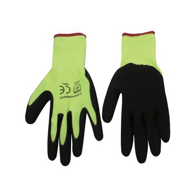 Craftright Hi-Vis Work Gloves - Large 2 pcs