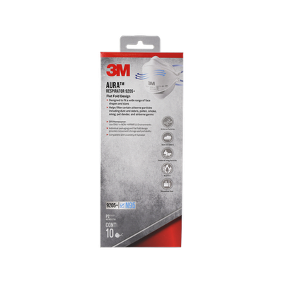 3M Aura Particulate Respirator - 10 pieces