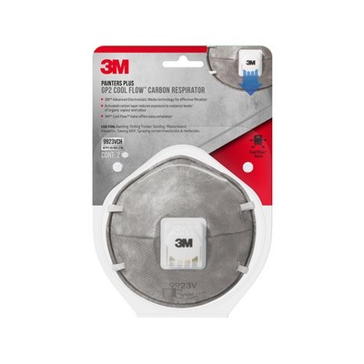 3M Disposable Painters Plus Respirator - 2 pieces