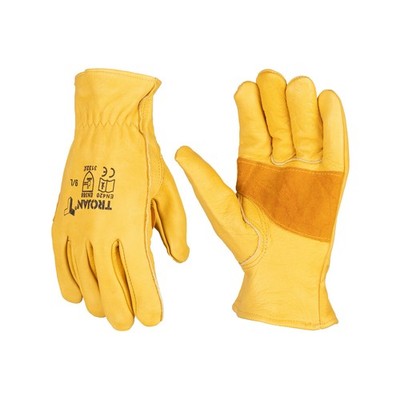 Trojan Large Heavy Duty Double Leather Palm Work Gloves - Large