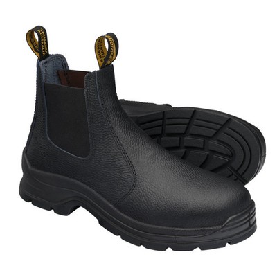 Blundstone Unisex Black #310 Elastic Side Safety Boot - UK Size 13