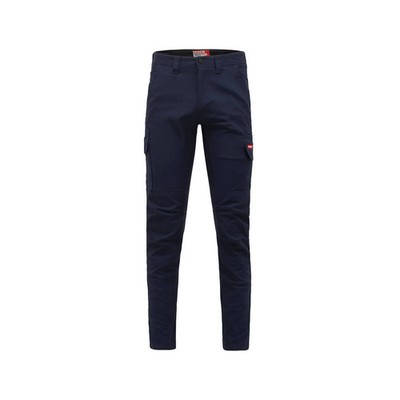 Hard Yakka Navy 3056 Stretch Canvas Cargo Pants - Size 87R