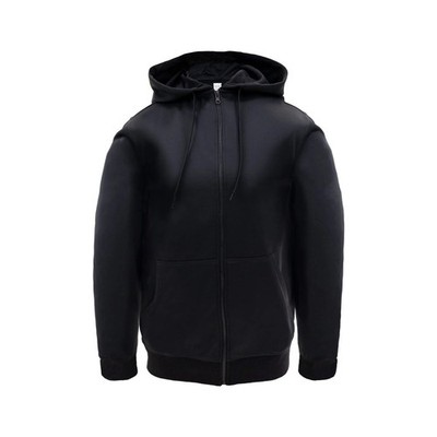 Craftright Black Zip Thru Hoodie - Large