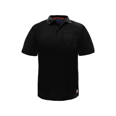 Citeco Black Dry Fit Short Sleeve Polo - X-Large
