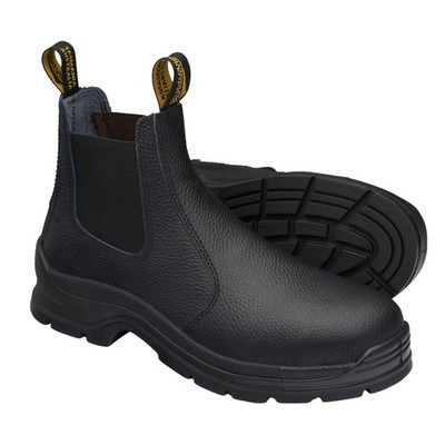 Blundstone Unisex Black #310 Elastic Side Safety Boot - UK Size 9
