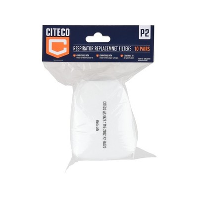 Citeco Replacement Respirator Cartridge - 20 pieces