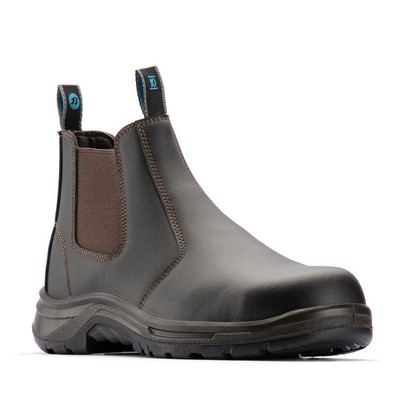 Bata Industrials Men's Brown Meteor Pull On Safety Boot UK Size 6