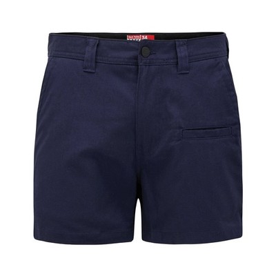 Hard Yakka Navy 3056 Stretch Canvas Slim Fit Shorts - Size 87R