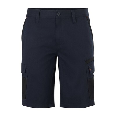 Citeco Navy Cotton Stretch Cargo Mid Shorts - Size 92R