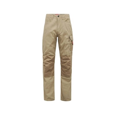 Hard Yakka Mens Khaki Legends Cotton Cargo Pants - Size 92R Workwear