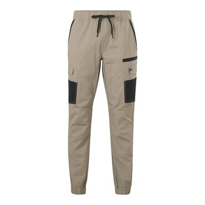 Citeco Men's Khaki Cuffed Ripstop Jogger - Size 97R Workwear