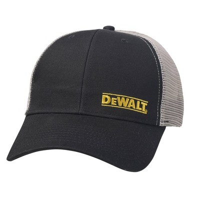 DEWALT Black/Grey Oakdale Trucker Hat Workwear