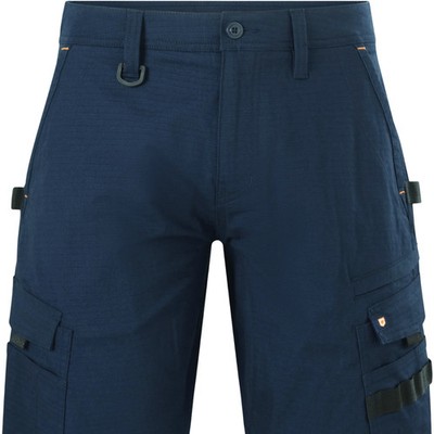 Citeco Men's Navy Mid Shorts Ripstop Cargo - Size 87R Workwear