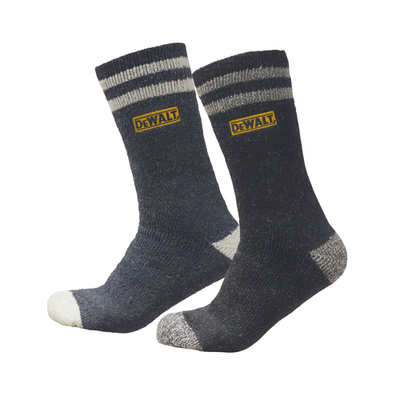 DeWALT Thermal Work Socks - 2 pieces