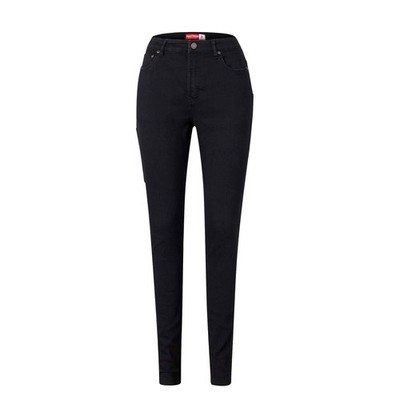 Hard Yakka Women's Black High Waisted Slim Fit Jegging - Size 18