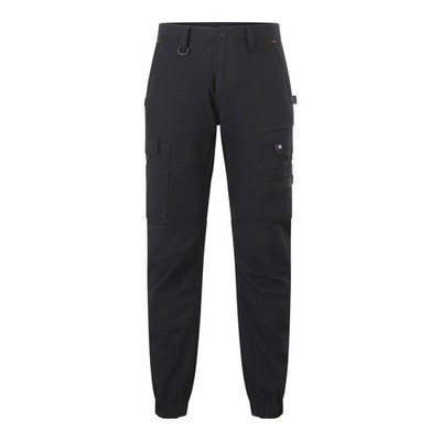 Citeco Black Cuffed Cargo Ripstop Pant - Size 87R