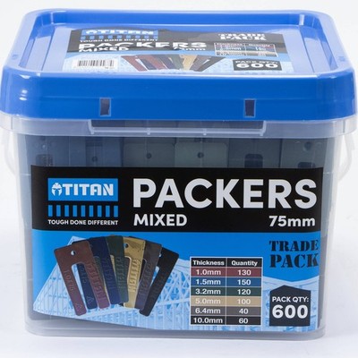 Titan 75mm 600 Piece Mixed Window Packers