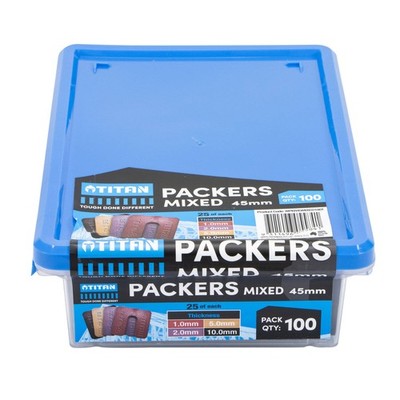 Titan 45mm Mixed Window Packers - 100 Piece