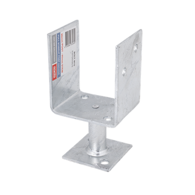 Pryda 65x90mm M10 Full Stirrup Post Anchor