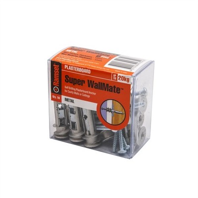 Ramset Super Wallmate Toggle Anchor - 10 pieces