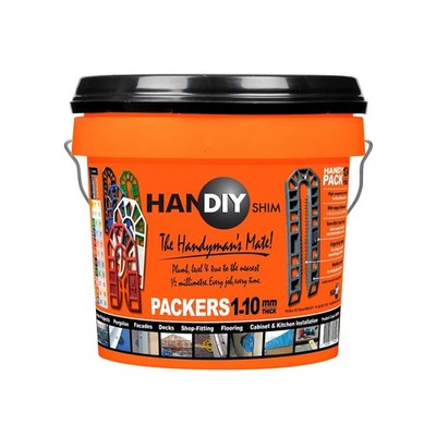 HanDIY Shim 1-10mm Packer Handy Pack - 134 pieces