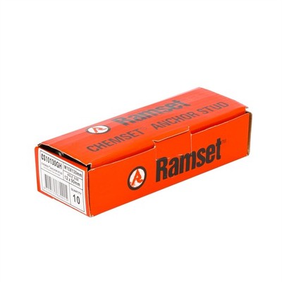 Ramset M10 x 130mm ChemSet Anchor Stud - 10 pieces