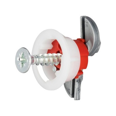 GripIt 18mm Red Plasterboard Fixing - 4 pieces