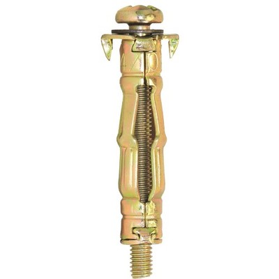 Macsim 8mm Yellow Zinc Hollow Wall Anchor - 14 Pack