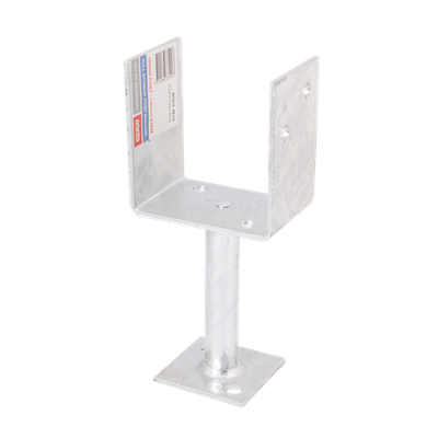 Pryda 130 x 100mm M10 Full Stirrup Post Anchor