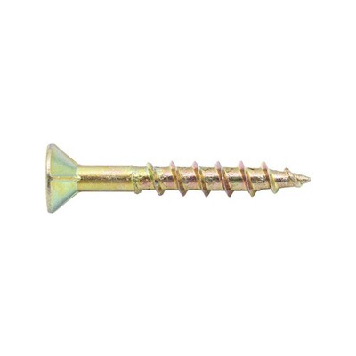 Zenith 8G x 20mm Countersunk Rib Head Chipboard Screws - 100 Pack(2)More options