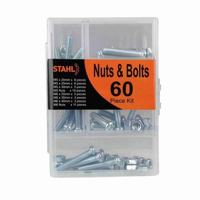 STAHL Handy Kits Nuts Bolts 60pce 2 pcs