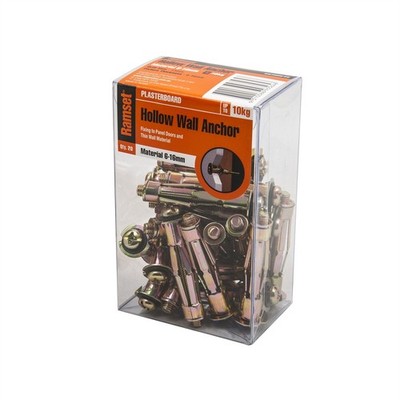 Ramset M6 x 13mm Hollow Wall Anchor - 20 pieces