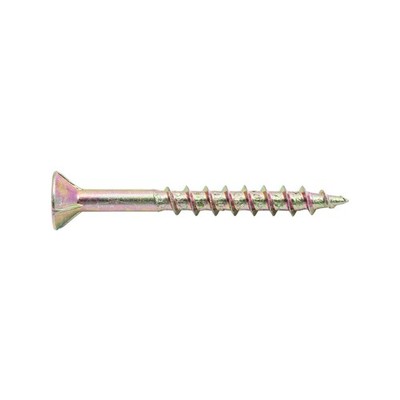 Zenith 8G x 40mm Countersunk Rib Head Chipboard Screws - 100 Pack(3)More options