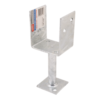 Pryda 130x90mm M10 Full Stirrup Post Anchor