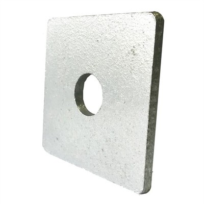 Macsim 65 x 65 x 5mm M16 Galvanised Square Washer 4 pcs