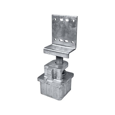 Ezipier 90mm L Shape Adjustable Steel Pier Head