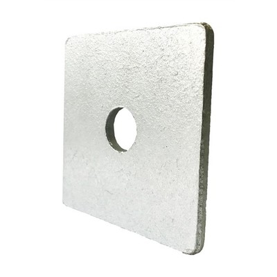 Macsim 75 x 75 x 5mm M20 Galvanised Square Washer 2 pcs
