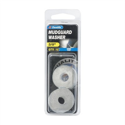 Zenith 3/8" Zinc Plated Mudguard Washer 2 pcs