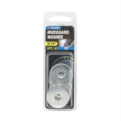 Zenith 5/16" Zinc Plated Mudguard Washer 2 pcs