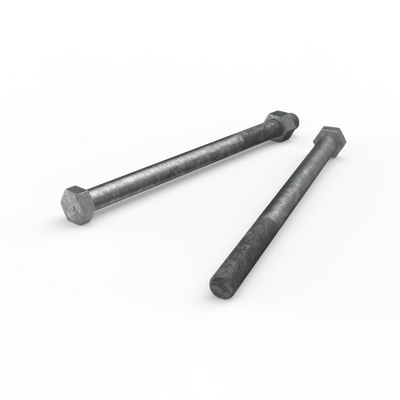 ZENITH M16 x 250mm Hot Dip Galvanised Hex Head Bolts and Nuts - Each(1)More opti