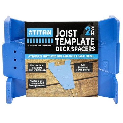 Titan Install Decking And Joist Template Spacer - 2 pieces