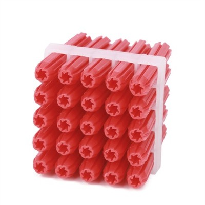 Ramset 6 x 35mm Red Frame Wall Plugs 4 pcs