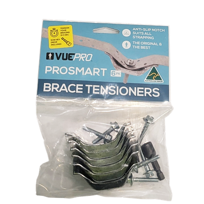 VUEPRO Hex Drive Anti-Slip Strap Bracing Tensioner - 6 pieces