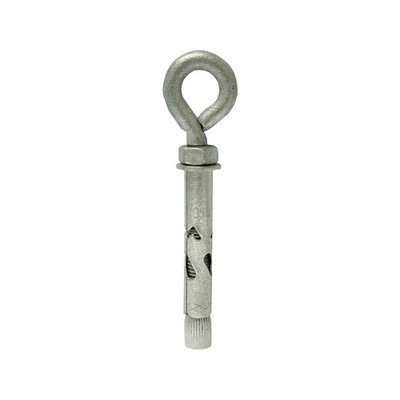 Macsim 10 x 70mm Galvanised Eye Bolt Head Masonbolt 2 pcs